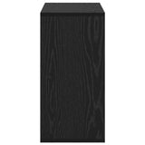 Sideboard with Drawer Black Oak 59.5 x 27 x 57 cm 8000533