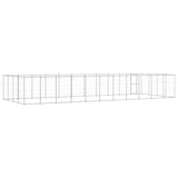 Outdoor Dog Kennel Galvanised Steel 43,56 m 3082321