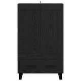 Highboard Black Oak 69.5 x 31 x 115 cm Engineered Wood 882588