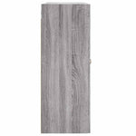 Wall Mounted Cabinets 2 pcs Grey Sonoma Engineered Wood 3197999