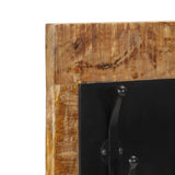 Wall-mounted Coat Rack with 6 Hooks Solid Wood Mango 358952