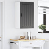 Wall Cabinet LUCCA Black 50 x 31 x 80 cm Engineered Wood 885036