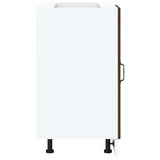 Kitchen Base Cabinet Lucca Brown Oak Engineered Wood 854315