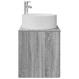 Wall-Mounted Sink Vanity Grey Sonoma 49.5 x 44.5 x 65.5 cm 890323