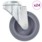 24 pcs Bolt Hole Swivel Casters 75 mm 277854