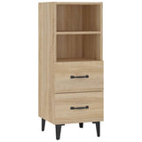 Sideboard Sonoma Oak 34.5x34x90 cm Engineered Wood 812369