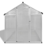 Reinforced Aluminium Greenhouse with Base Frame 4.6 m 41317