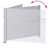 Garden Gate with Lock Silver 85 x 70 cm Stainless Steel 3402574