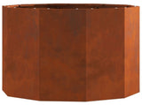 Planter Rusty 60 x 60 x 50 cm Weathering Steel 883765
