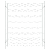 Wine Rack for 48 Bottles White Metal 340908