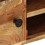 TV Cabinet 145x35x35 cm Solid Acacia Wood 338421