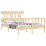 Bed Frame without Mattress 120x200 cm Solid Wood Pine 3193331