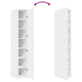 Highboard White 30x42.5x185 cm Engineered Wood 3281392