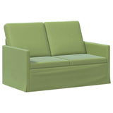 Sofa Set 2 pcs Light Green Velvet 3433193