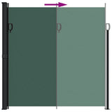 Retractable Side Awning Dark Green 200x300 cm 4004365