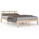 Bed Frame without Mattress Solid Wood 180x200 cm Super King Size 814769