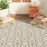 Indoor & Outdoor Rug Short Pile Multicolour 190x300 cm 4007209