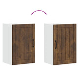 Kitchen Wall Cabinet Lucca Smoked Oak Engineered Wood 853792