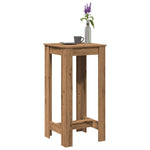 ZNTS Bar Table Artisan Oak 51x50x103.5 cm Engineered Wood 854408