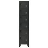 Locker Cabinet Anthracite 38x40x180 cm Steel 339795