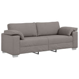 Sofa Taupe 219 x 77 x 82 cm Fabric 4105243