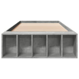 Bed Frame without Mattress Concrete Grey 90x200 cm 3280611