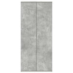 Shoe Cabinet with Door Grey 80 x 39 x 180 cm Engineered wood 3333869