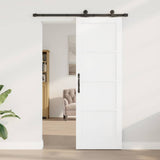 Sliding Door ORKDAL White 73.5 x 211 cm Solid Pine Wood 3333441