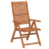 Reclining Garden Chairs 6 pcs 56x72x107 cm Solid Wood Acacia 3214478