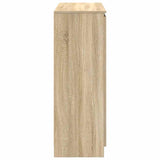 Sideboard with Drawers Sonoma Oak 100.5x35x98.5 cm Engineered Wood 3328455