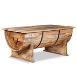 Coffee Table Solid Mango Wood 88x50x40 cm 243977