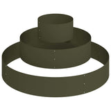 Garden Planter Olive Green 120 x 120 x 20 cm Cold-rolled Steel 873658