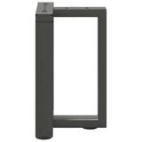Coffee Table Legs T-Shaped 2 pcs Anthracite 38x25x cm Steel 4013026