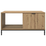 Coffee Table Artisan Oak 90 x 49 x 46 cm Engineered Wood 883453