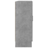 ZNTS Book Cabinet Concrete Grey 82.5x30.5x80 cm Engineered Wood 802709