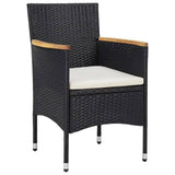 Garden Bistro Set Black 3095909