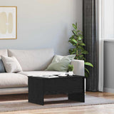 Coffee Table Black Oak 102 x 50.5 x 46.5 cm Engineered Wood 879455