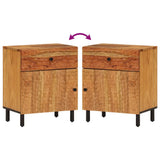 Bedside Cabinet 50x33x60 cm Solid Wood Acacia 356863