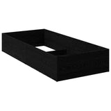 Bed Surround for Adjustable Bed Base Black Oak 90 x 200 cm 8021824