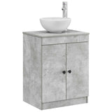Bathroom Cabinet Concrete Grey 54 x 41 x 70 cm Engineered Wood 890125