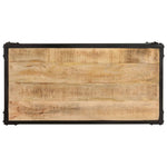 Coffee Table 90x45x35 cm Solid Rough Mango Wood 328265