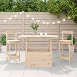 Garden Table 100x50x75 cm Solid Wood Pine 844908