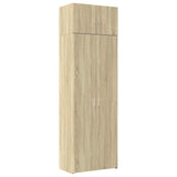 Storage Cabinet Sonoma Oak 70x42.5x225 cm Engineered Wood 3281331