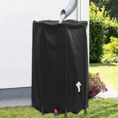 Water Tank with Tap Foldable 500 L PVC 155995