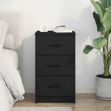 Bedside Cabinet Black 38 x 38 x 66 cm Engineered wood 883375