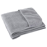 Beach Towels 6 pcs Grey 60x135 cm Fabric 400 GSM 3157053