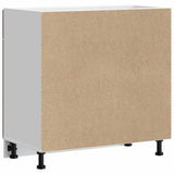 Kitchen Base Cabinet Lucca Brown Oak Engineered Wood 853744