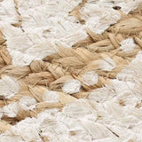 Area Rug Braided Jute Printed 180 cm Round 343587