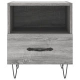 ZNTS Bedside Cabinets 2 pcs Grey Sonoma 40x35x47.5 cm Engineered Wood 827433