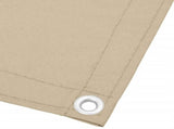 Balcony Screen Beige 90x1000 cm 100% Polyester Oxford 4000181